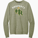 Head-Royce Jayhawks District Men's Perfect Tri Fleece Crewneck Sweatshirt Front Thumbnail