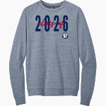 Boricua College District Men's Perfect Tri Fleece Crewneck Sweatshirt Front Thumbnail