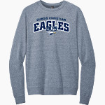 DUBOIS CHRISTIAN SCHOOLS EAGLES <span class="pdp-name-mascot">DUBOIS EAGLES</span> District Men's Perfect Tri Fleece Crewneck Sweatshirt Front Thumbnail