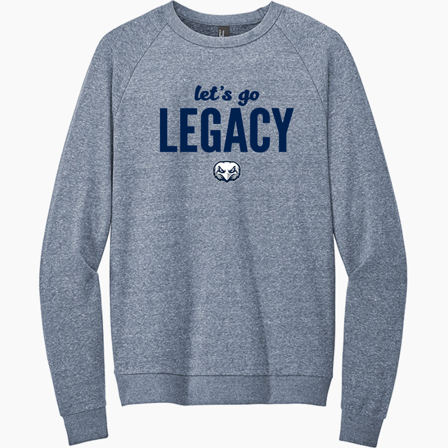 Legacy Eagles <span class="pdp-name-mascot">Legacy Charter Eagles</span> District Men's Perfect Tri Fleece Crewneck Sweatshirt