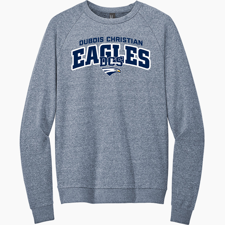 DUBOIS CHRISTIAN SCHOOLS EAGLES <span class="pdp-name-mascot">DUBOIS EAGLES</span> District Men's Perfect Tri Fleece Crewneck Sweatshirt