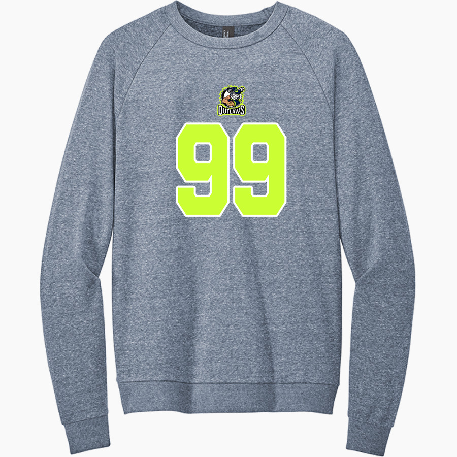 Ocean State Outlaws Outlaws <span class="pdp-name-mascot">Ocean State Outlaws</span> District Men's Perfect Tri Fleece Crewneck Sweatshirt