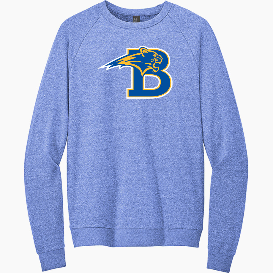 BROOKFIELD HIGH SCHOOL BOBCATS <span class="pdp-name-mascot">BROOKFIELD BOBCATS</span> District Men's Perfect Tri Fleece Crewneck Sweatshirt
