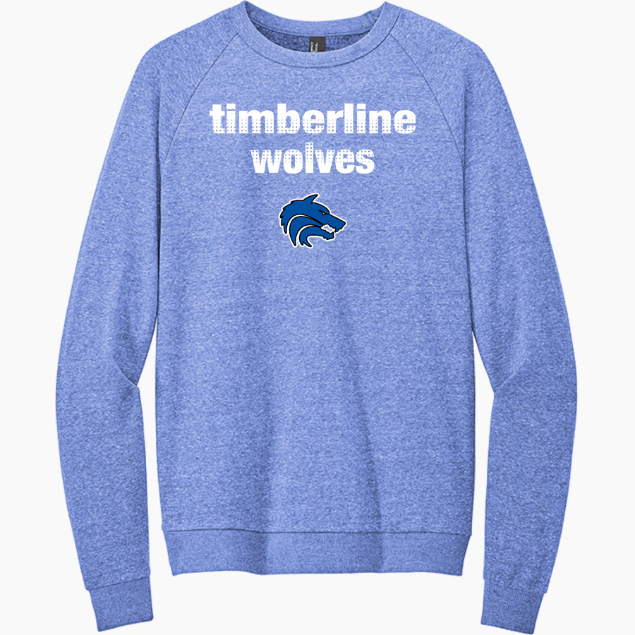 Timberline Wolves <span class="pdp-name-mascot">Timberline Wolves</span> District Men's Perfect Tri Fleece Crewneck Sweatshirt
