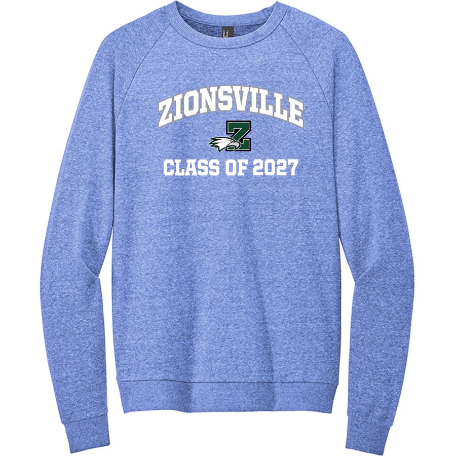 Zionsville High School Eagles Online Store <span class="pdp-name-mascot">Zionsville Eagles</span> District Men's Perfect Tri Fleece Crewneck Sweatshirt