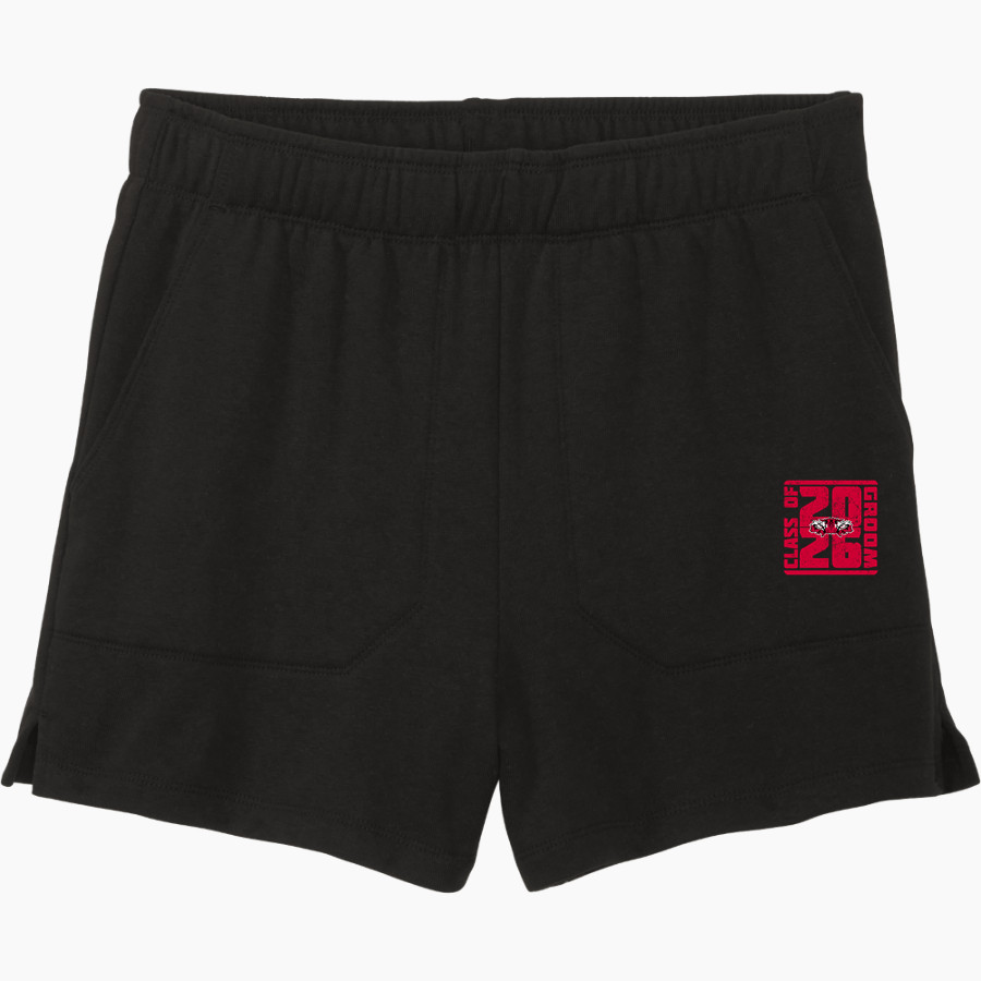 GROOM HIGH SCHOOL TIGERS <span class="pdp-name-mascot">GROOM TIGERS</span> District Women's Perfect Tri-Fleece Shorts