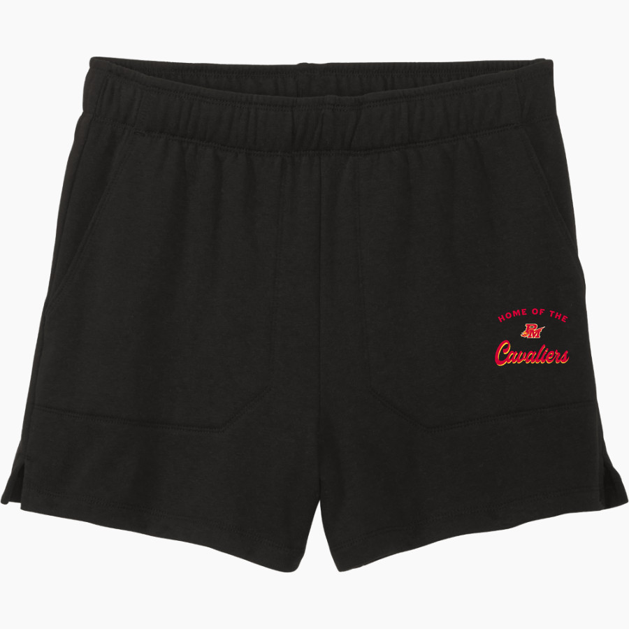 PURCELL MARIAN CAVALIERS official sideline store District Women's Perfect Tri-Fleece Shorts
