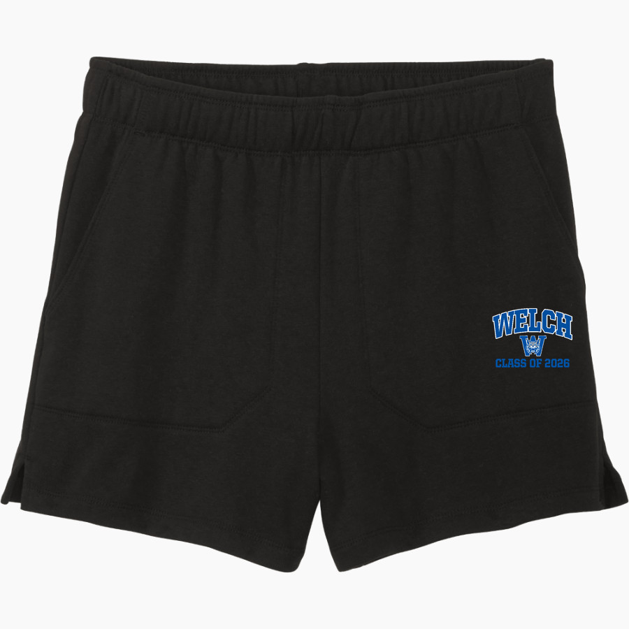 WELCH HIGH SCHOOL WILDCATS District Women's Perfect Tri-Fleece Shorts