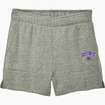 Defiance College Yellow Jackets District Women's Perfect Tri-Fleece Shorts Front Thumbnail