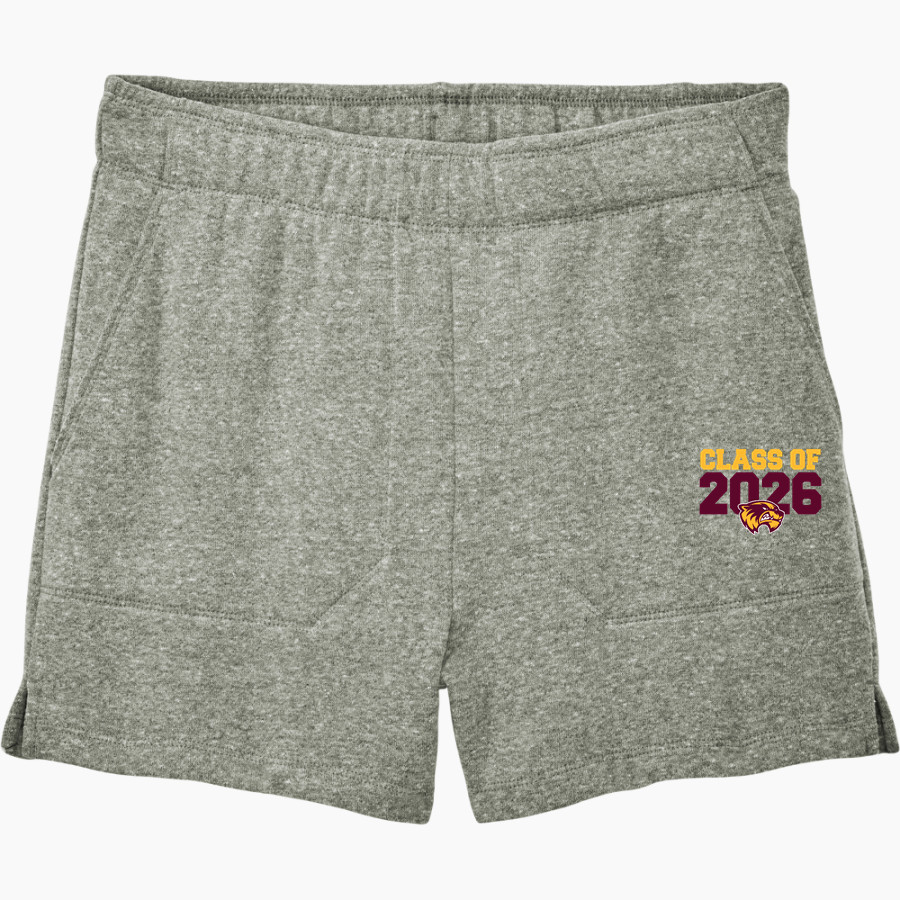 Au Gres-Sims HIGH SCHOOL WOLVERINES District Women's Perfect Tri-Fleece Shorts