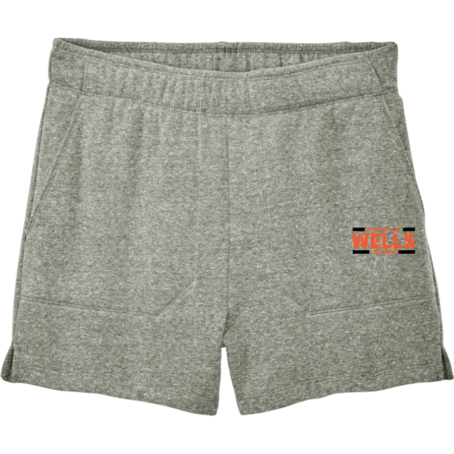 WELLS HIGH SCHOOL LEOPARDS <span class="pdp-name-mascot">WELLS LEOPARDS</span> District Women's Perfect Tri-Fleece Shorts