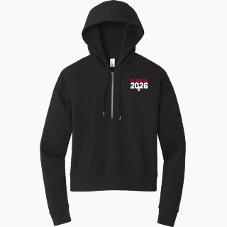 District Women's Tri Fleece 1/2 Zip Pullover