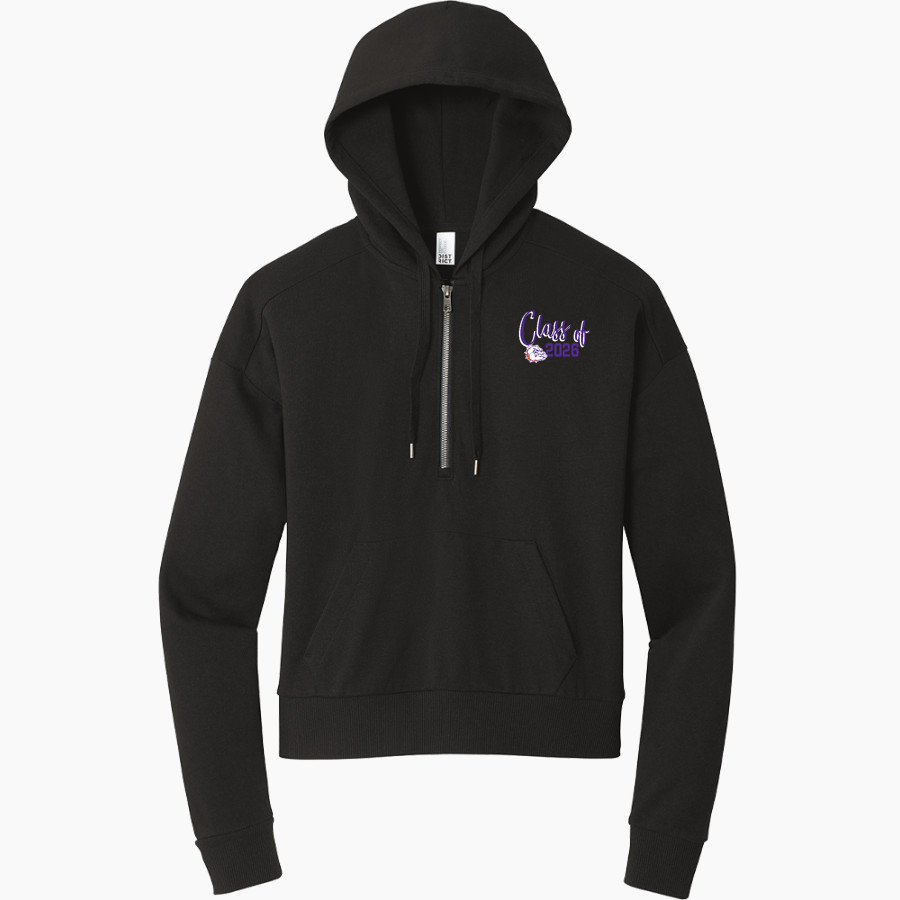 BEMENT MIDDLE SCHOOL BULLDOGS <span class="pdp-name-mascot">BEMENT BULLDOGS</span> District Women's Tri Fleece 1/2 Zip Pullover