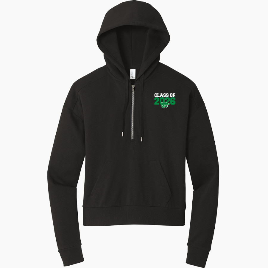 MAYFIELD HIGH SCHOOL WILDCATS <span class="pdp-name-mascot">MAYFIELD WILDCATS</span> District Women's Tri Fleece 1/2 Zip Pullover