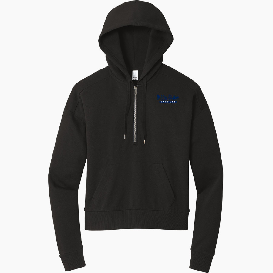 Bridge Boston Jaguars <span class="pdp-name-mascot">Bridge Boston Charter School Jaguars</span> District Women's Tri Fleece 1/2 Zip Pullover