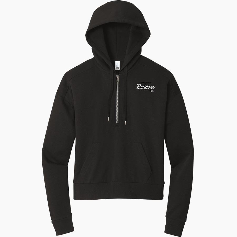 Woodburn Bulldogs <span class="pdp-name-mascot">Woodburn Bulldogs</span> District Women's Tri Fleece 1/2 Zip Pullover