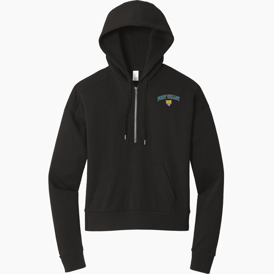 Fort Valley Wildcats <span class="pdp-name-mascot">Fort Valley Wildcats</span> District Women's Tri Fleece 1/2 Zip Pullover