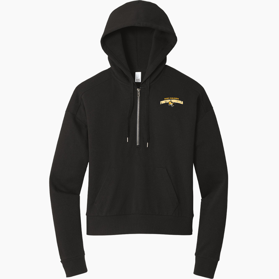 Mary Baldwin Fighting Squirrels <span class="pdp-name-mascot">Mary Baldwin Fighting Squirrels</span> District Women's Tri Fleece 1/2 Zip Pullover
