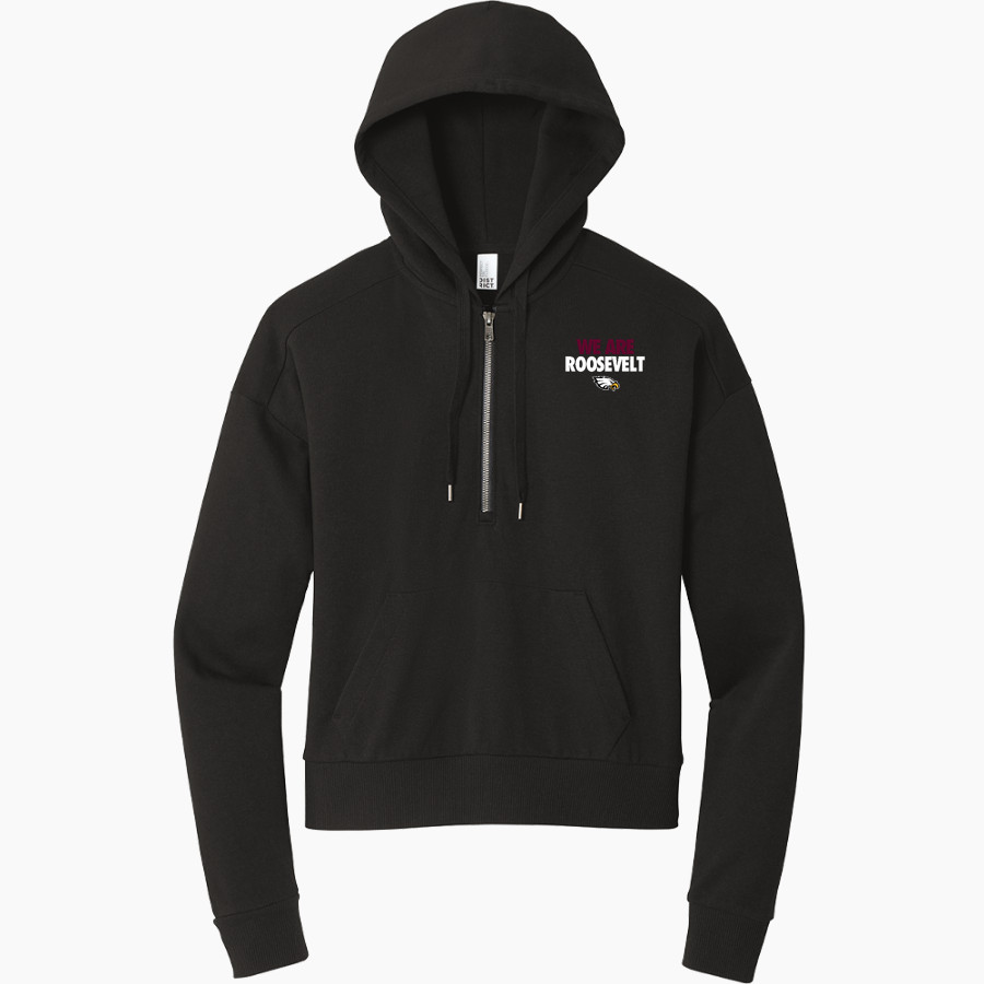 ROOSEVELT HIGH SCHOOL EAGLES <span class="pdp-name-mascot">ROOSEVELT EAGLES</span> District Women's Tri Fleece 1/2 Zip Pullover