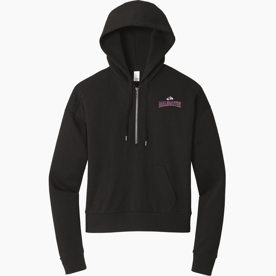 LATHROP HIGH SCHOOL MALEMUTES <span class="pdp-name-mascot">LATHROP MALEMUTES</span> District Women's Tri Fleece 1/2 Zip Pullover