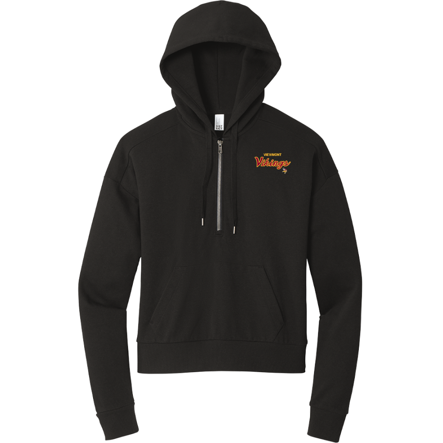 VIEWMONT HIGH SCHOOL VIKINGS <span class="pdp-name-mascot">VIEWMONT VIKINGS</span> District Women's Tri Fleece 1/2 Zip Pullover
