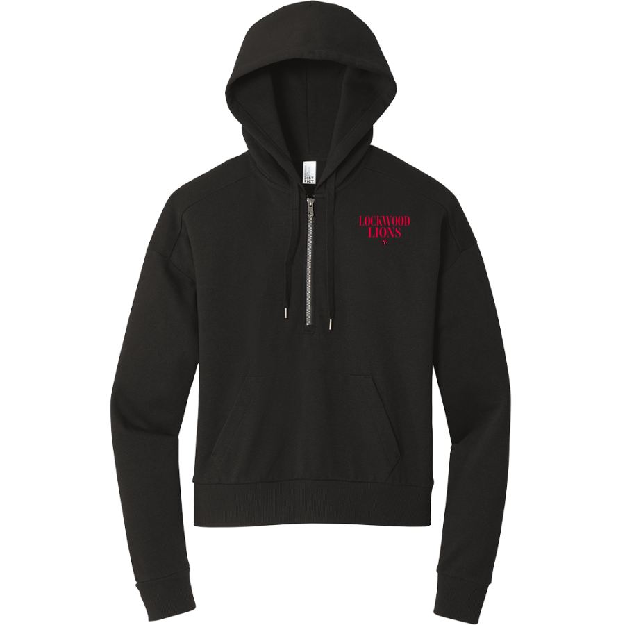 Lockwood Lions <span class="pdp-name-mascot">Lockwood Lions</span> District Women's Tri Fleece 1/2 Zip Pullover