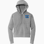 NEWFANE HIGH SCHOOL PANTHERS District Women's Tri Fleece 1/2 Zip Pullover Front Thumbnail