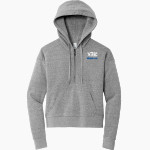 WOLVERINE-HOOSIER ATHLETIC CONFERENCE <span class="pdp-name-mascot">WOLVERINE-HOOSIER ATHLETIC CONFERENCE</span> District Women's Tri Fleece 1/2 Zip Pullover Front Thumbnail