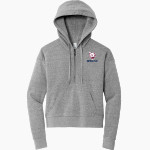 College Prep Cougars <span class="pdp-name-mascot">College Prep Cougars</span> District Women's Tri Fleece 1/2 Zip Pullover Front Thumbnail