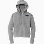 Midway Eagles <span class="pdp-name-mascot">Midway Eagles</span> District Women's Tri Fleece 1/2 Zip Pullover Front Thumbnail
