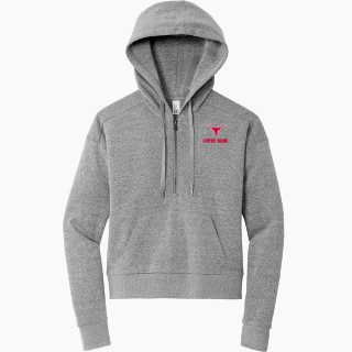 District Women's Tri Fleece 1/2 Zip Pullover