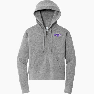 District Women's Tri Fleece 1/2 Zip Pullover