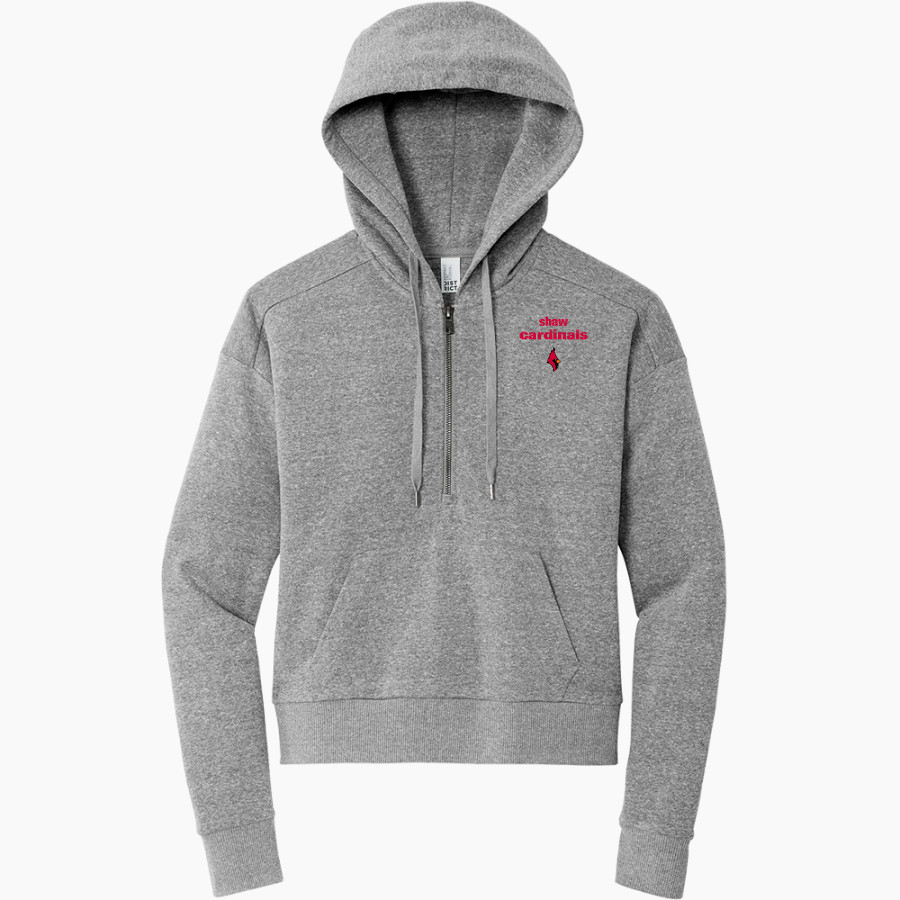 SHAW HIGH SCHOOL CARDINALS District Women's Tri Fleece 1/2 Zip Pullover