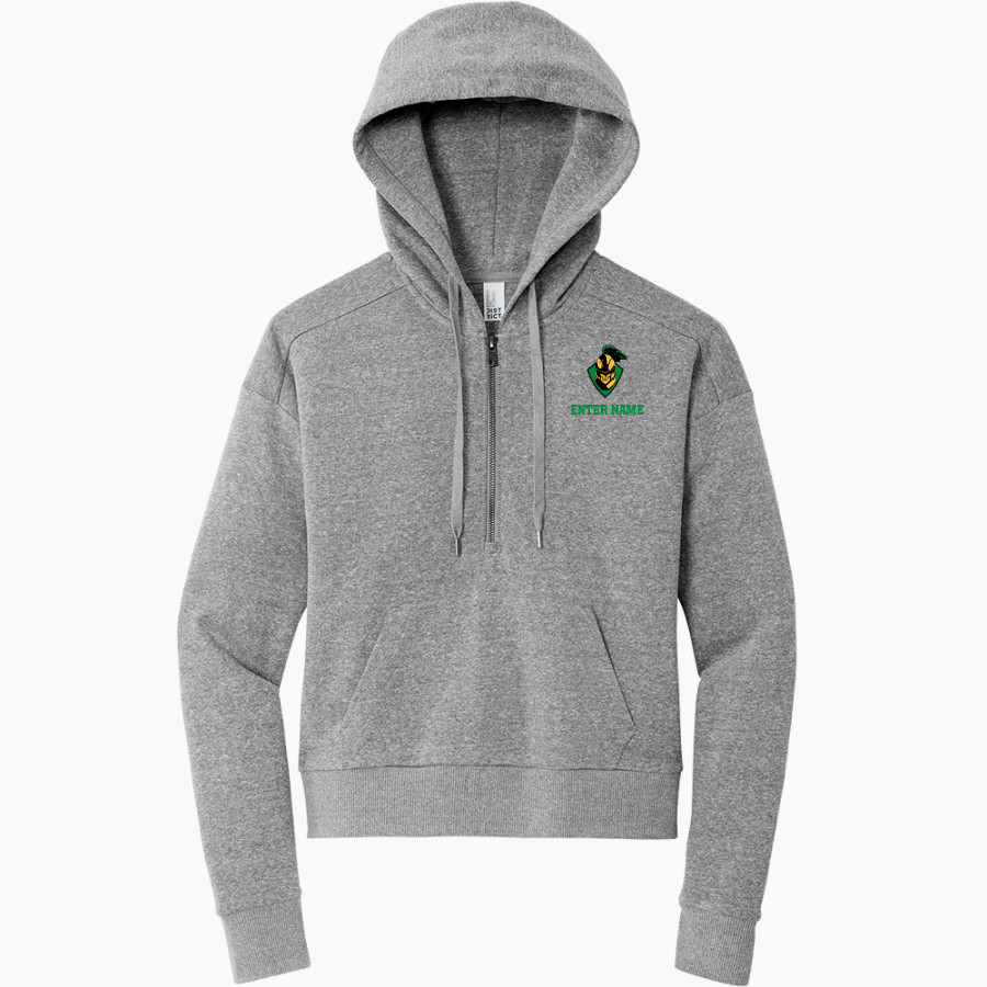 Hubert H Humphrey Warriors <span class="pdp-name-mascot">Hubert H Humphrey Warriors</span> District Women's Tri Fleece 1/2 Zip Pullover