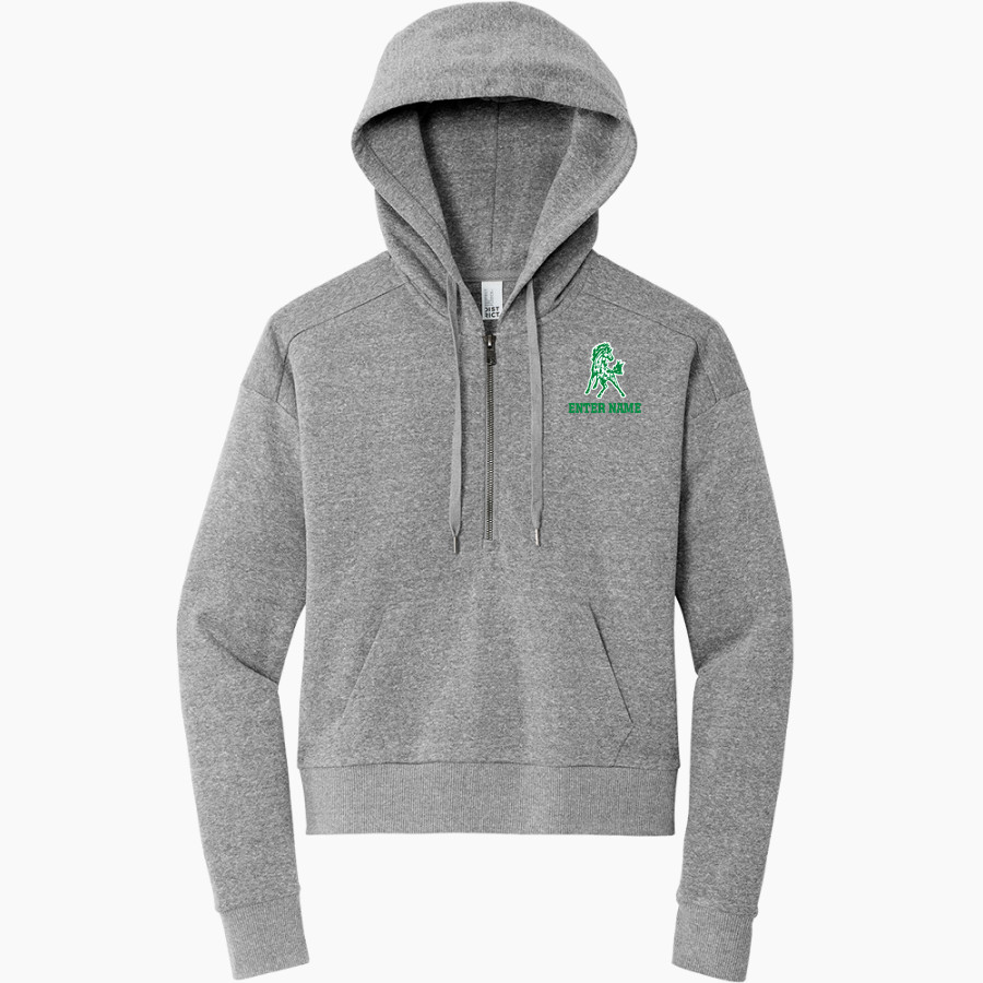 MORIARTY HIGH SCHOOL PINTOS District Women's Tri Fleece 1/2 Zip Pullover