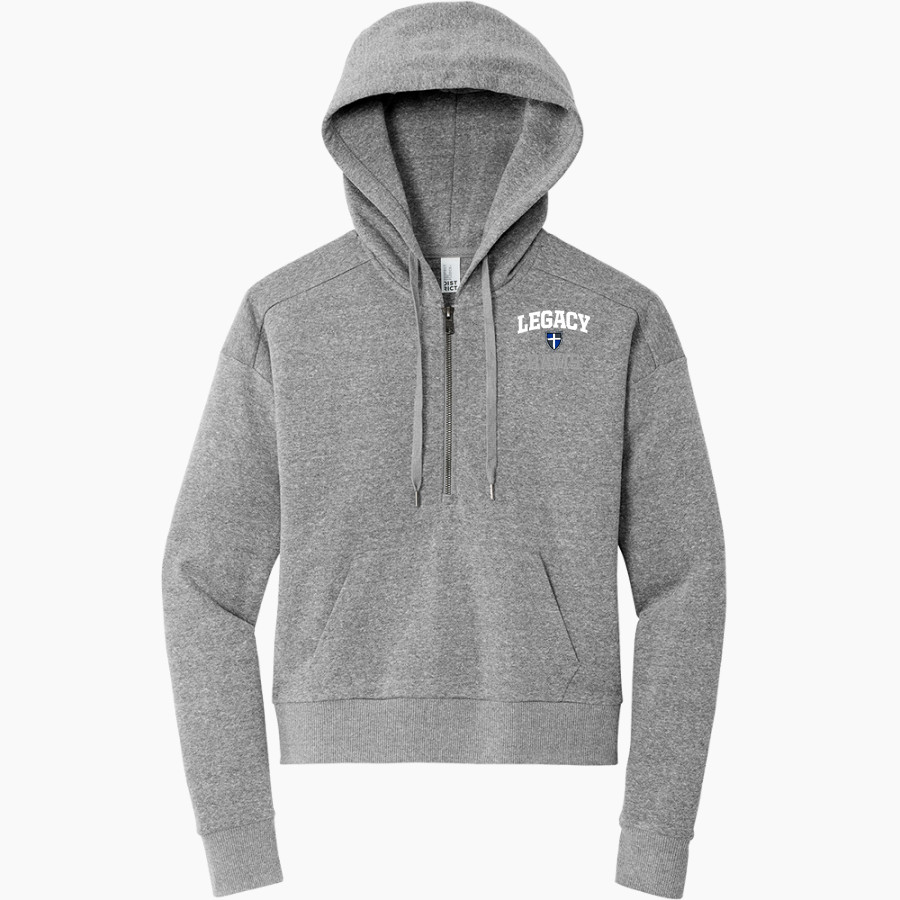 Legacy Rams District Women's Tri Fleece 1/2 Zip Pullover