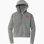 Andrews Cardinals <span class="pdp-name-mascot">Andrews University Cardinals</span> District Women's Tri Fleece 1/2 Zip Pullover Front Thumbnail