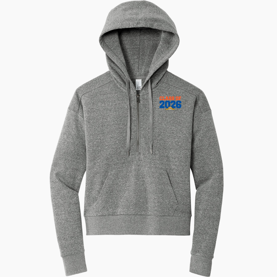 Tenniswood Tigers <span class="pdp-name-mascot">Tenniswood Elementary School Tigers</span> District Women's Tri Fleece 1/2 Zip Pullover
