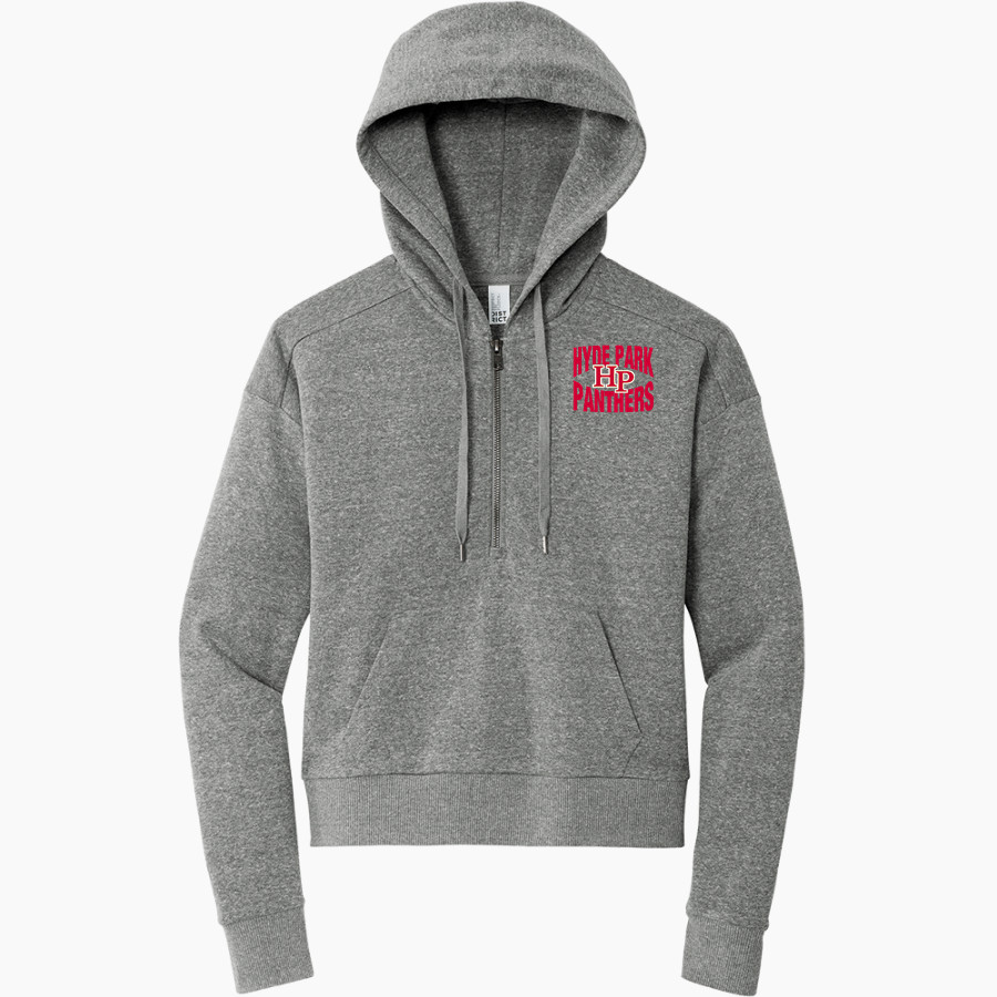 Hyde Park Schools PANTHERS District Women's Tri Fleece 1/2 Zip Pullover