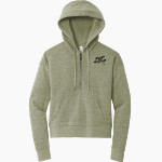 Stuart Tartans District Women's Tri Fleece 1/2 Zip Pullover Front Thumbnail