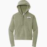 Ohio Bobcats <span class="pdp-name-mascot">Ohio University Hockey Bobcats</span> District Women's Tri Fleece 1/2 Zip Pullover Front Thumbnail