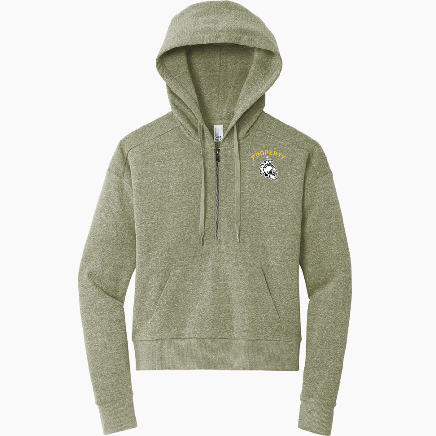 FAITH CHRISTIAN ACADEMY CONQUERORS <span class="pdp-name-mascot">FAITH CONQUERORS</span> District Women's Tri Fleece 1/2 Zip Pullover