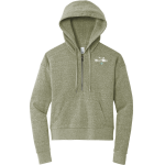 Pine Cobble Pine Cobble <span class="pdp-name-mascot">Pine Cobble</span> District Women's Tri Fleece 1/2 Zip Pullover Front Thumbnail