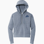 Akins Eagles District Women's Tri Fleece 1/2 Zip Pullover Front Thumbnail