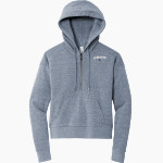 Moravian University Greyhounds <span class="pdp-name-mascot">Moravian University Greyhounds</span> District Women's Tri Fleece 1/2 Zip Pullover Front Thumbnail