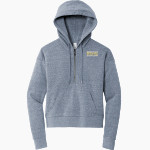Toccoa Falls EAGLES <span class="pdp-name-mascot">TOCCOA FALLS COLLEGE EAGLES</span> District Women's Tri Fleece 1/2 Zip Pullover Front Thumbnail