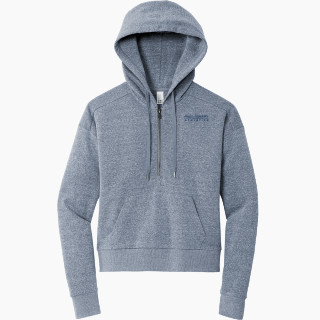 District Women's Tri Fleece 1/2 Zip Pullover