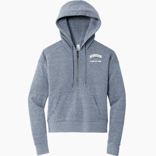 District Women's Tri Fleece 1/2 Zip Pullover