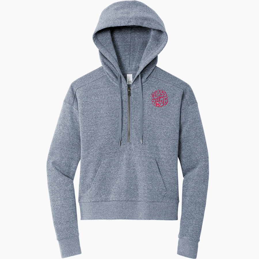 Marion Patriots <span class="pdp-name-mascot">Marion High School Patriots</span> District Women's Tri Fleece 1/2 Zip Pullover