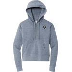 UC Santa Cruz Banana Slugs <span class="pdp-name-mascot">UC Santa Cruz Banana Slugs</span> District Women's Tri Fleece 1/2 Zip Pullover Front Thumbnail